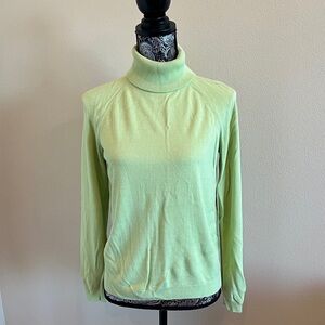 Lafayette 148 New York Mint Turtleneck Sweater size medium
